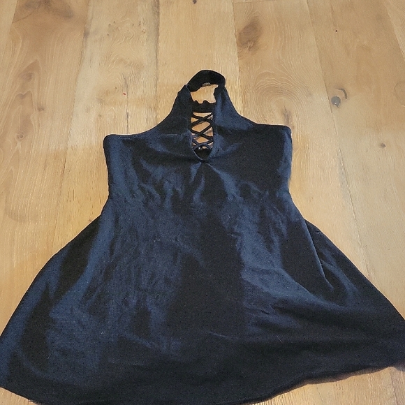 Express Black Athletic Dress Size Medium - Picture 1 of 4